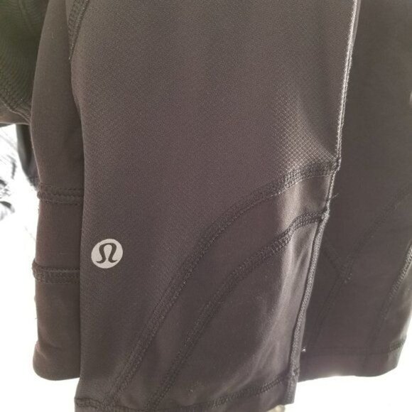 Lululemon X SoulCycle Spell Out Logo High Rise Long Leggings Tights Pants Size 4 - Picture 10 of 12